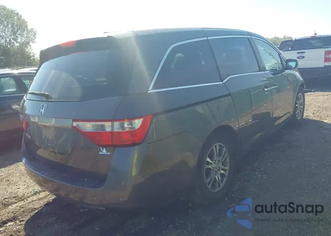 2012 Honda Odyssey Ex-L from USA, damaged, VIN 5FNRL5H6XCB046994